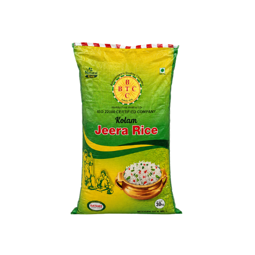 BTC Kolam Jeera Rice 30Kg
