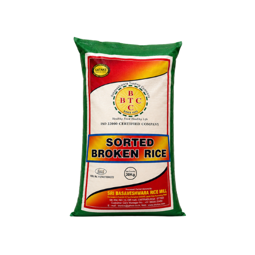 BTC Sorted Broken Rice 30kg (Green Kani)